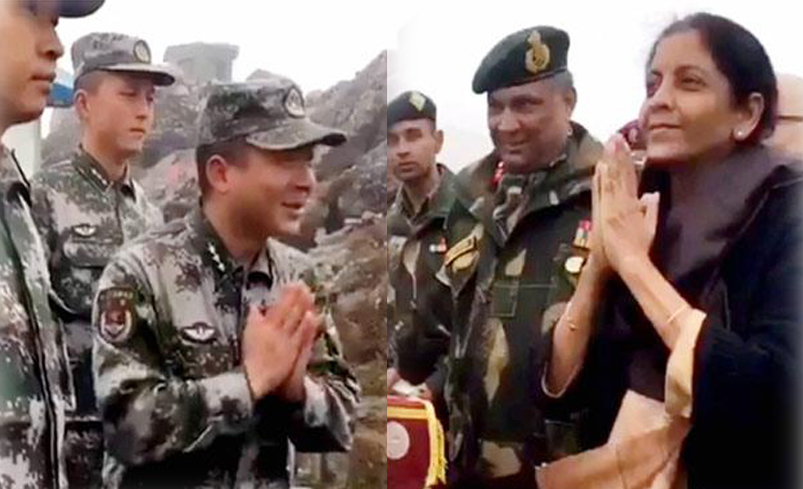 Photo of रक्षा मंत्री निर्मला सीतारमण ने चीनी सैनिकों को बताया नमस्ते का मतलब