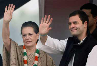 कांग्रेस अध्यक्ष राहुल गांधी, सोनिया गांधी, रितेश देशमुख, राहुल गांधी