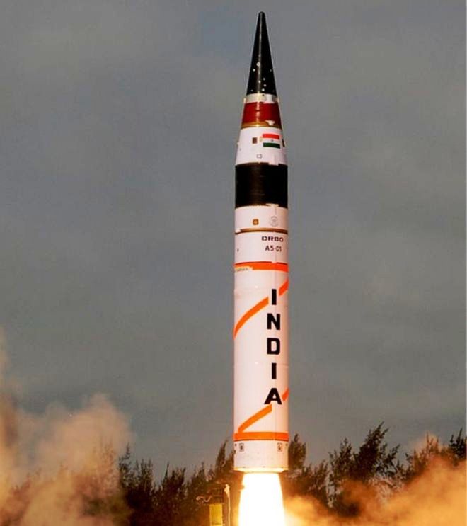 भारत, इंटरकॉन्टिनेंटल बैलिस्टिक मिसाइल, ‘अग्नि-वी’, बीजिंग