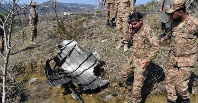 पाकिस्तानी विमान F16 को भारत ने मार गिराया