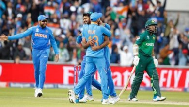 Photo of World Cup 2019: भारत की पाकिस्तान पर बड़ी जीत, ख़ुशी से झूम उठा पूरा देश