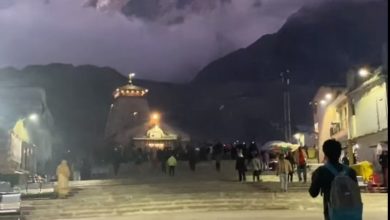 Photo of VIDEO : देखिए केदारनाथ मंदिर का भव्य नज़ारा