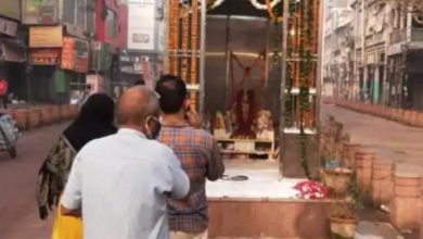 Photo of दिल्लीः चांदनी चौक में भक्तों ने रातोंरात फिर बनाया हनुमान मंदिर