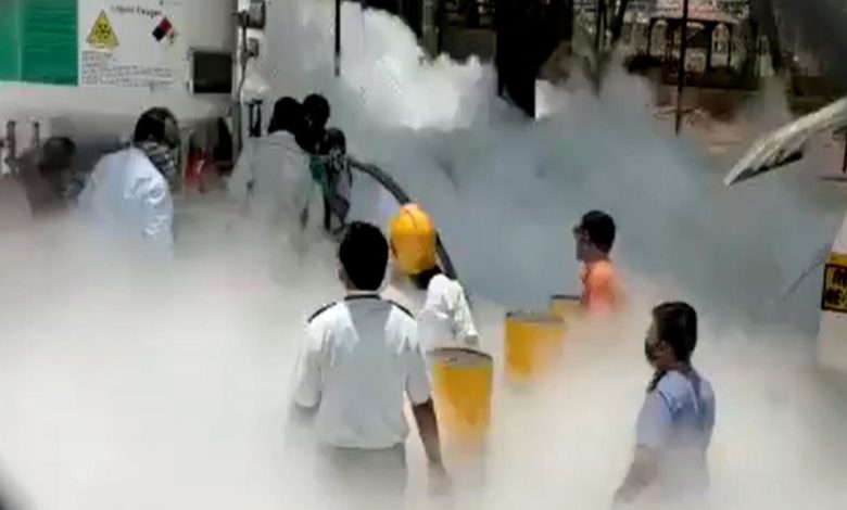 oxygen tank leak in nasik