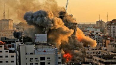 Photo of इजराइल का फिलिस्तीन पर फिर हमला, हमले में गिरी 6 मंजिला इमारत