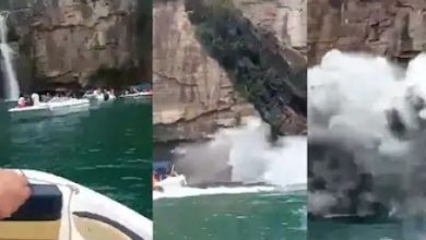 Photo of ब्राजील में बोटिंग के दौरान नाव पर गिरी चट्टान, 7 सैलानियों की मौत, कई घायल