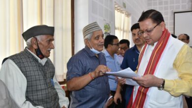 Photo of उत्तराखंड: मुख्यमंत्री ने सुनी जन समस्यायें, त्वरित निराकरण के दिये निर्देश
