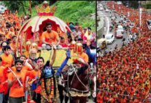 Photo of हरिद्वार: गंगा पूजा के साथ कांवड़ मेले का आगाज, उमड़ी शिव भक्तों की भीड़