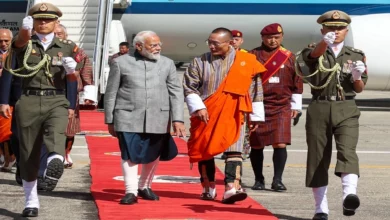 Photo of दो दिवसीय दौरे पर भूटान पहुंचे पीएम मोदी, अस्पताल का करेंगे उदघाटन