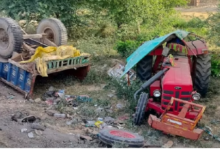 Photo of यूपी के मैनपुरी में बड़ा हादसा, ट्रक ने ट्रैक्टर में मारी टक्कर, चार की मौत, 18 घायल