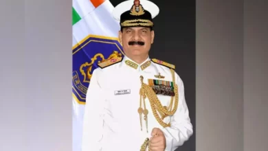 Photo of वाइस एडमिरल दिनेश कुमार त्रिपाठी ने नौसेना प्रमुख का पद संभाला